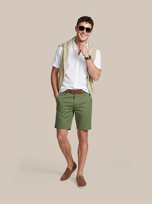 Steppin' Out Boston Bermuda Verde Model / Voorkant