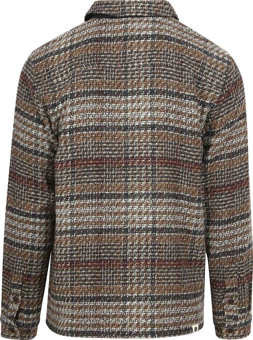 Anerkjendt Surchemise Zip Akhanky Marron Product / Achterkant