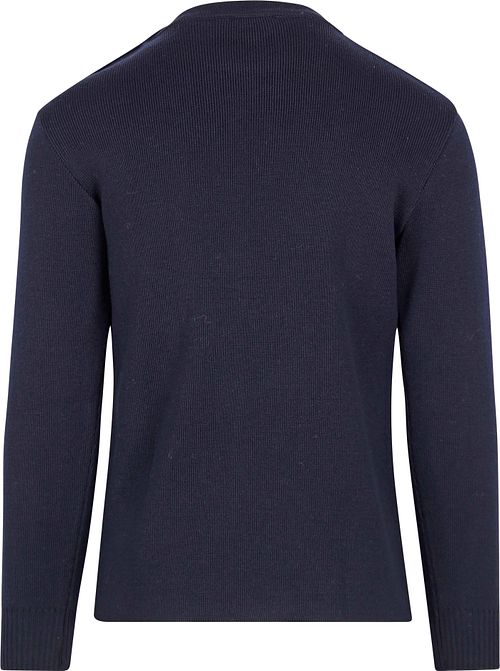 Armor-Lux Fouesnant Genser Av Ull Navy Product / Achterkant