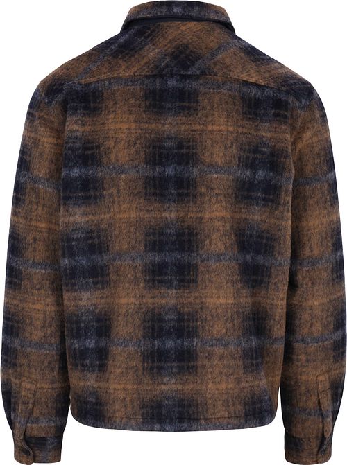 Barbour International Overshirt Oswald Navy Camel