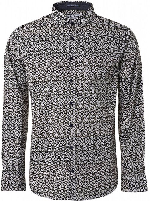 Camisa estampada No Excess verde Product