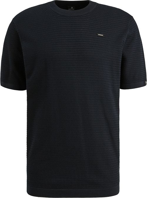 Camiseta de punto Vanguard azul marino Product
