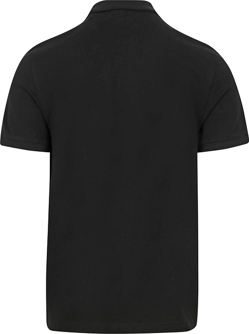 Gant Shield Piquet Poloshirt Sort Product / Achterkant
