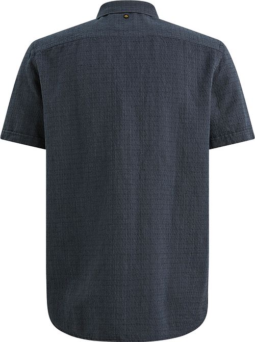 PME Legend Chemise Manches Courtes Marine Product / Achterkant