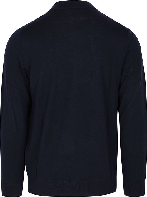 Profuomo Turtleneck Pullover Merino Navy