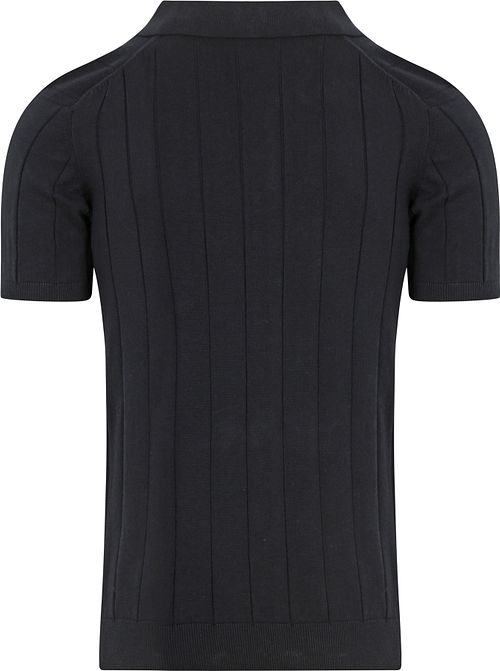 Suitable Respect Poloshirt Drop Needle Navy Product / Achterkant