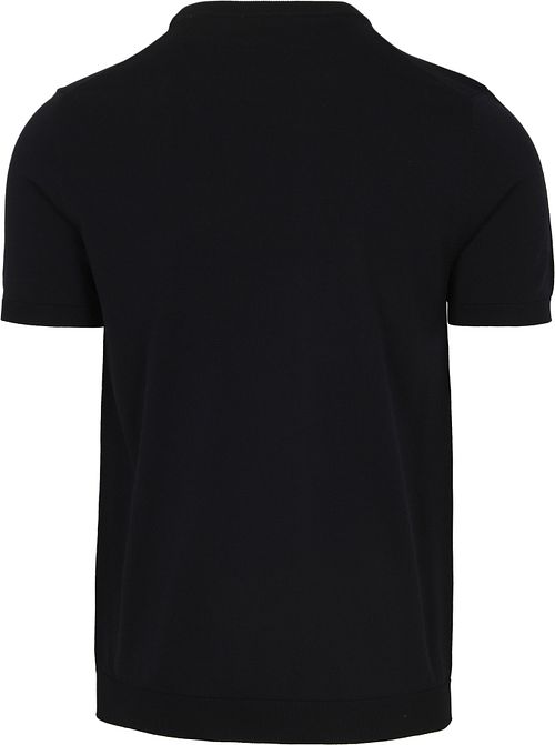 Suitable T-Shirt de punto Wap Navy Product / Achterkant