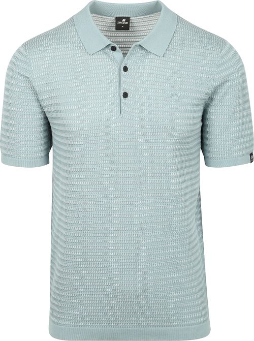 Vanguard Knitted Poloshirt Arona Blå Product
