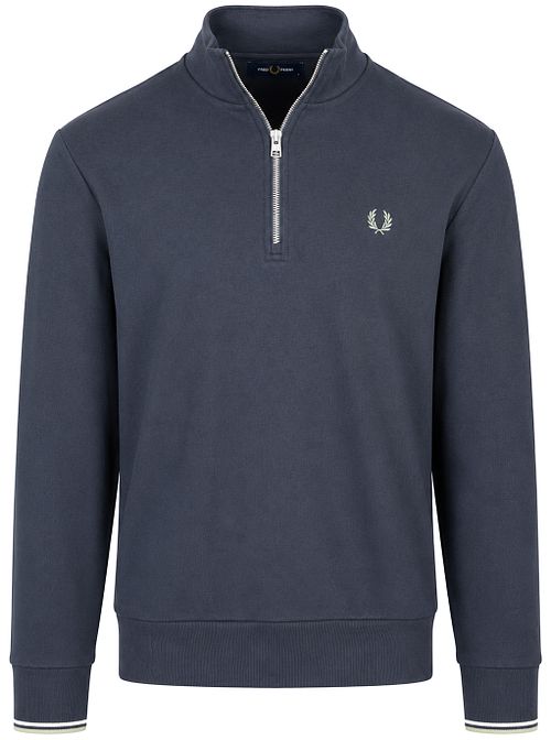 Fred Perry Half Zip Pullover Dunkelblau