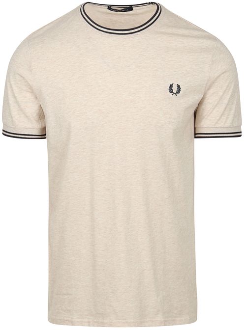 Fred Perry T-skjorte M1588 Greige W50 Product