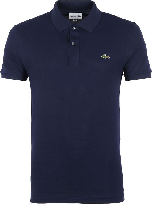 Granatowa koszulka polo Lacoste z piqué Product