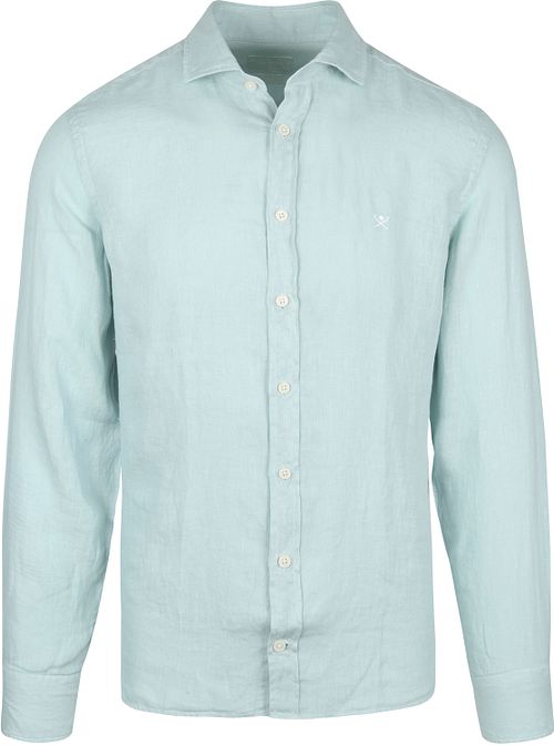 Hackett Garmentfärgad Skjorta Grön Product