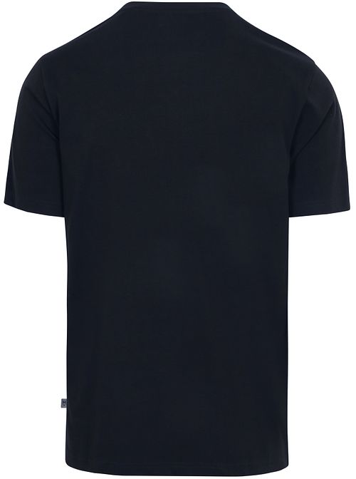 KnowledgeCotton Apparel T-skjorte Navy Product / Achterkant