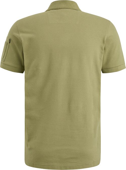 PME Legend Poloshirt Trackway Lichtgroen Product / Achterkant