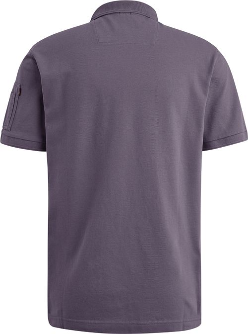 PME Legend Poloshirt Trackway Sage Violet Product / Achterkant