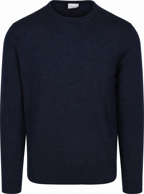 Profuomo Pullover Merino Wool Navy