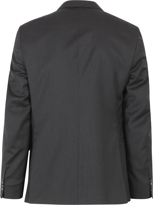 Suitable Giacca Piga in Lana Antracite Product / Achterkant