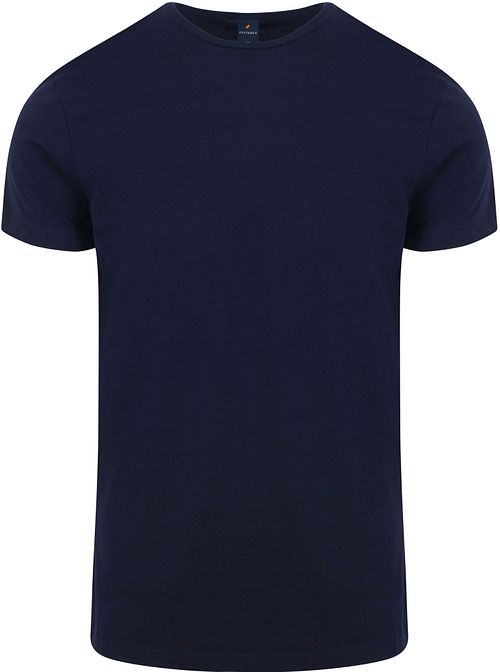 Suitable Ota T-shirt med rund hals navy 2-pak Product