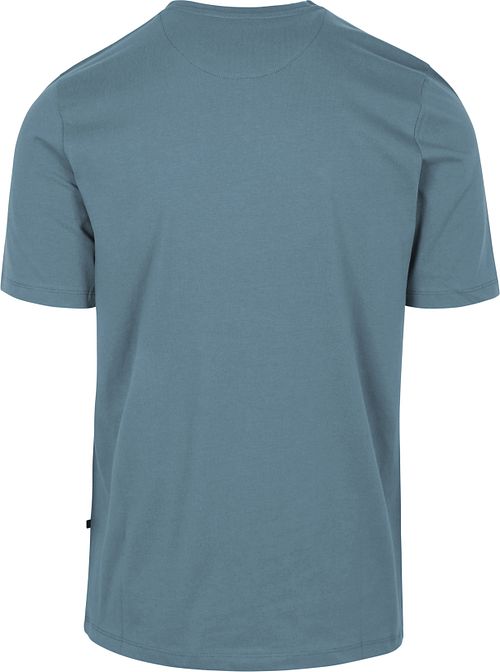 Suitable Respekt T-shirt Jim Blau Product / Achterkant