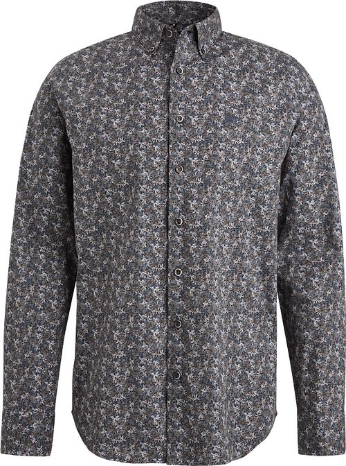 Vanguard Overhemd Print Bruin Product