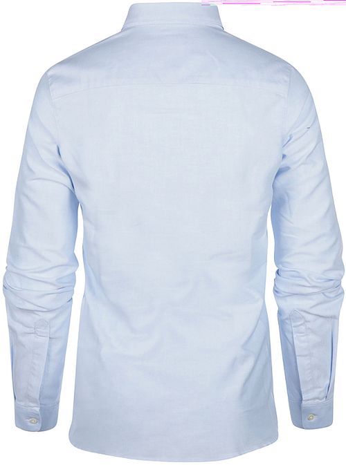 Steppin' Out Lauren Oxford Women's Blouse Light Blue Product / Achterkant