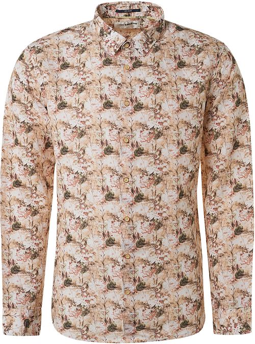 No Excess Linned Skjorte Med Blomsterprint Multifarvet Product