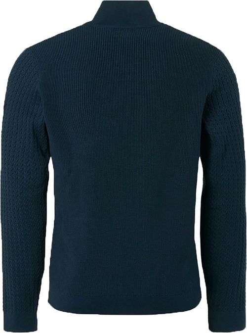 No Excess Mocker Genser Navy Product / Achterkant