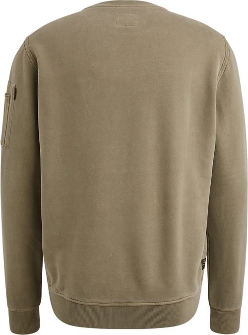 PME Legend Sweater Logo Silver Blue Product / Achterkant