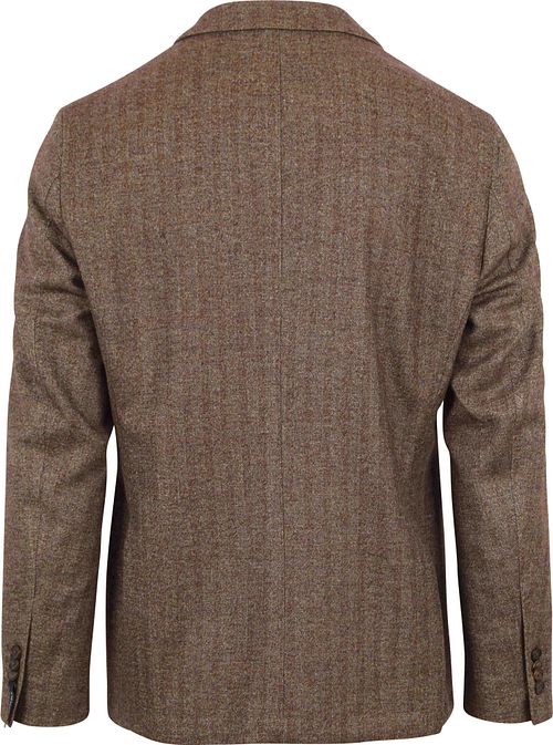 Suitable Blazer Lugano Marron Product / Achterkant