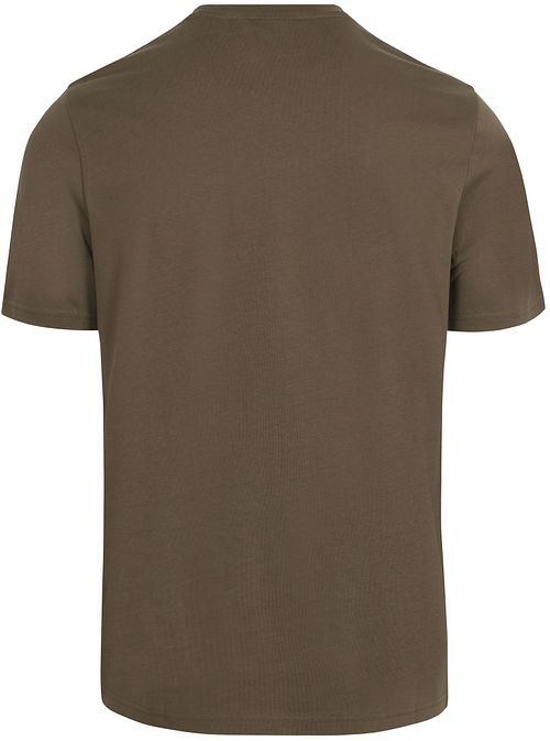T-shirt Lyle and Scott w kolorze zielonym Product / Achterkant