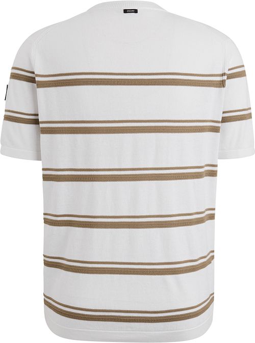 Vanguard Stickat T-shirt Randig Product / Achterkant