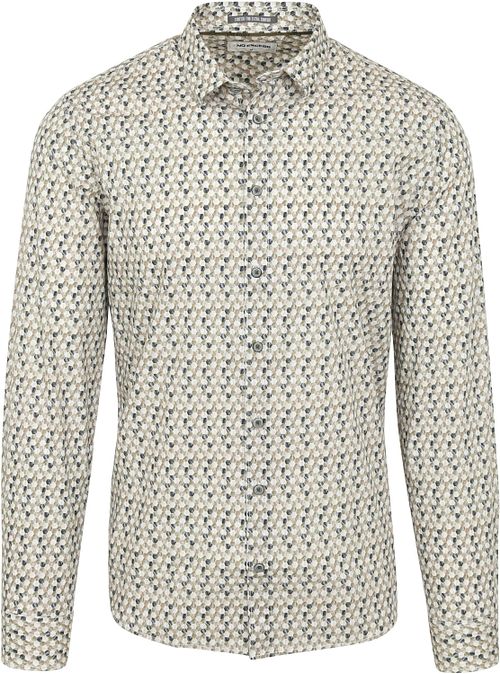 Camicia No Excess con motivo verde Product