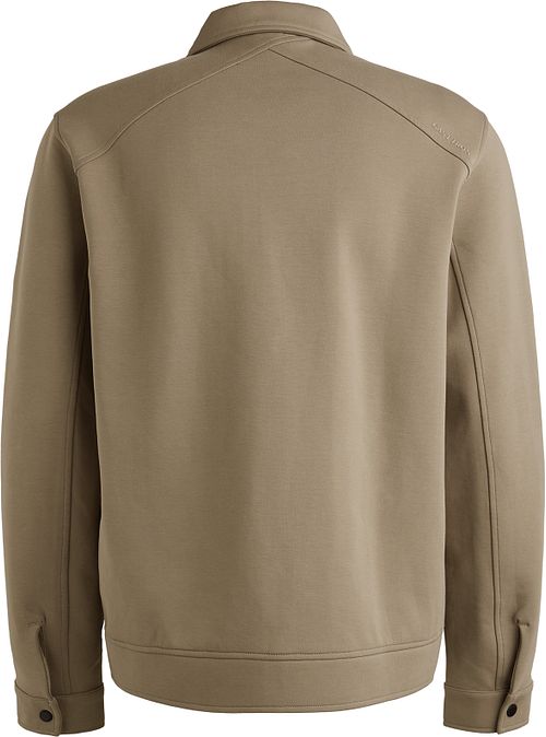 Cast Iron Surchemise Interlock Sweat Kaki Product / Achterkant