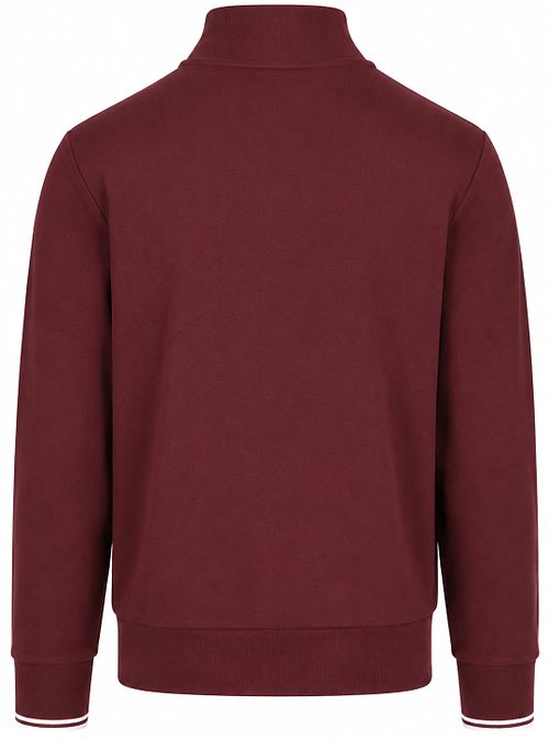 Fred Perry Half Zip Trui Bordeaux