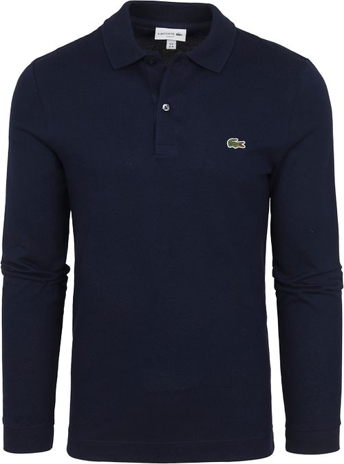 Lacoste Polo Shirt Pique Longsleeve Dark Blue Product