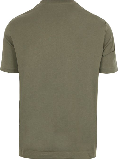 Marc O'Polo T-shirt Logo Mörkgrön Product / Achterkant