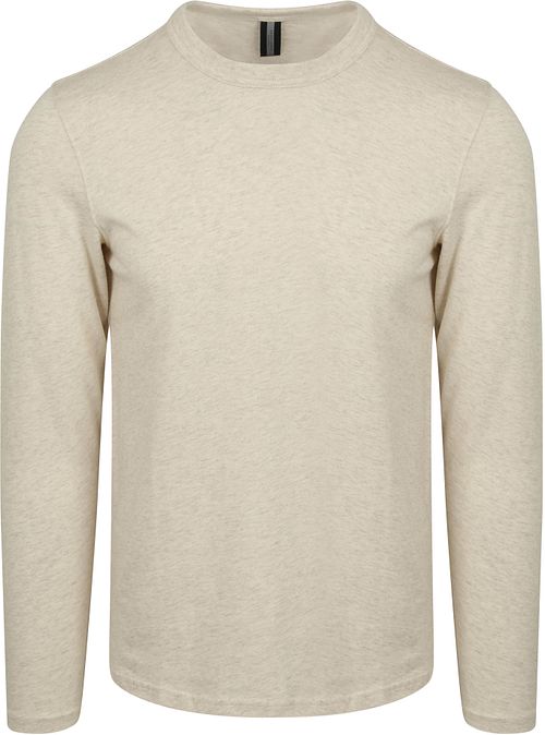 Profuomo Langærmet T-shirt i Ecru Product