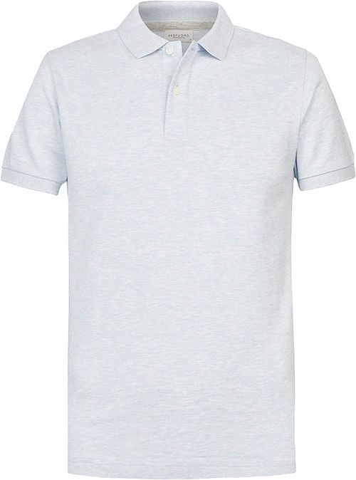 Profuomo Piqué Polo Shirt Light Blue Product