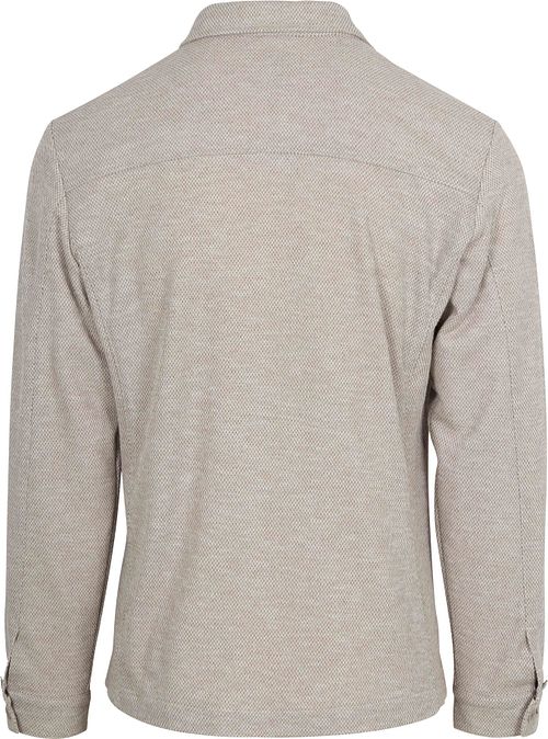 R2 Overshirt Beige Product / Achterkant