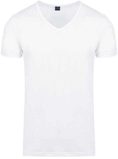 Suitable Vita T-Shirt z dekoltem V biały 6-pack Product