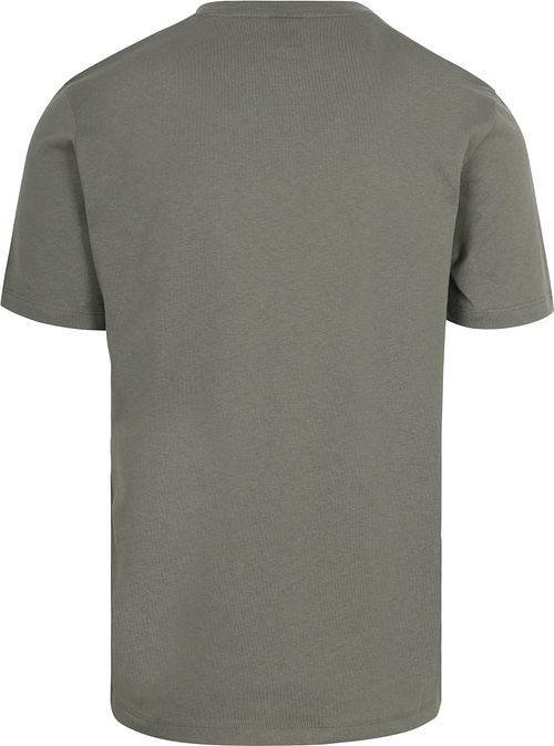 T-shirt BOSS Tales w kolorze zielonym Product / Achterkant