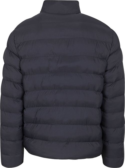 Tommy Hilfiger kurtka o średniej gramaturze granatowa Product / Achterkant