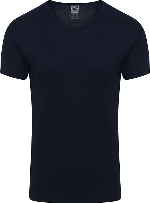 Alan Red Vancouver T-shirt V-Hals Navy 2-Pack Product