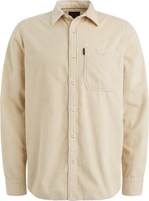 PME Legend overshirt z dobby corduroy w kolorze ecru Product