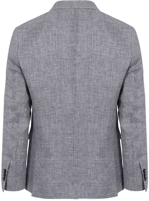 Suitable Blazer Pepita Linned Blå Product