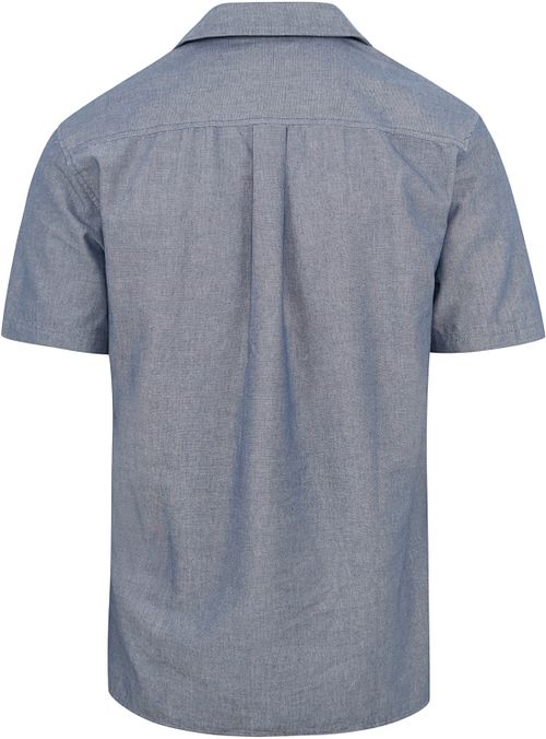 Anerkjendt Overhemd Leon Blauw Product / Achterkant