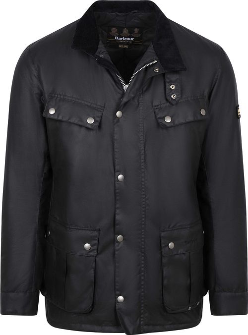 Barbour International Manteau Duke Noir