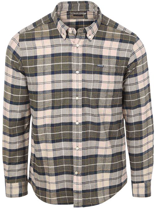 Barbour Kyeloch Rutete Skjorte Oliven Product