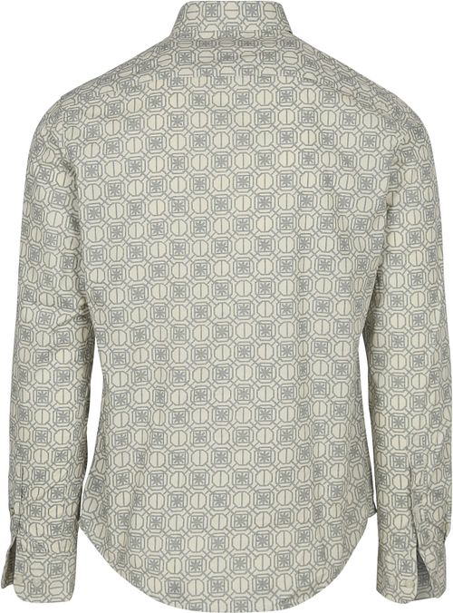 Dstrezzed Hemd Nathan print Product / Achterkant