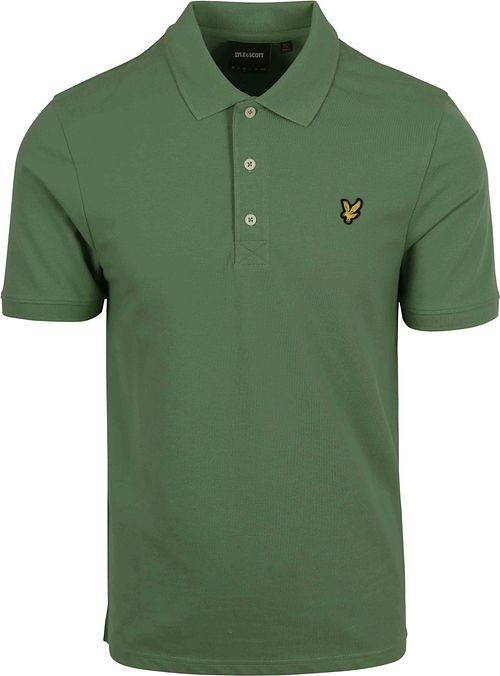 Lyle and Scott Polo Plain Groen Product